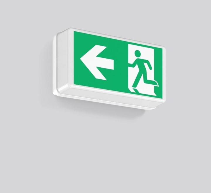 RZB LED escape sign luminaire