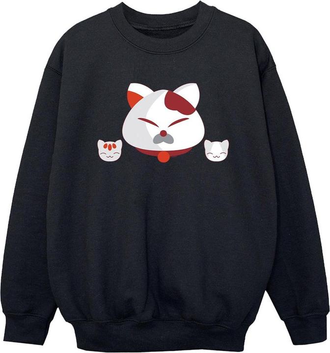 Disney Big Hero 6 Baymax Kitten Heads Sweatshirt Jungen (140, 146)