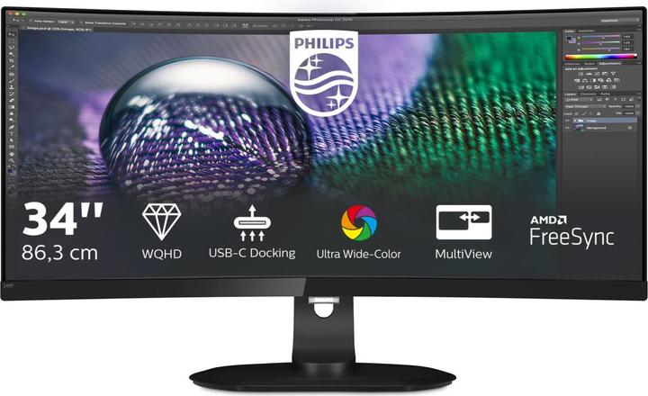 Philips P-line 349P7FUBEB (3440 x 1440 pixels, 34")