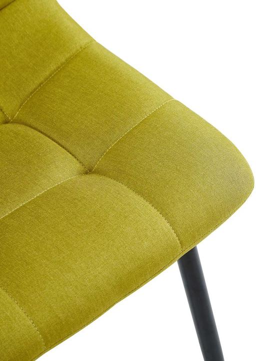 Image du produit Swisshandel24 Set de 4 chaises Antibes Tissu