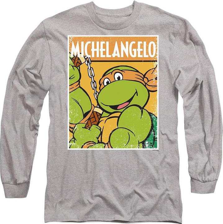 Immagine prodotto Teenage Mutant NT Maglietta Michelangelo Adulto Unisex (M)