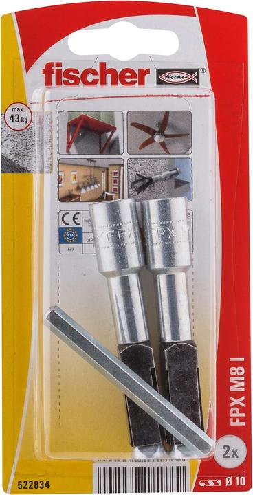 Image du produit Fischer Cheville pour béton FPX M8 (2 pcs)