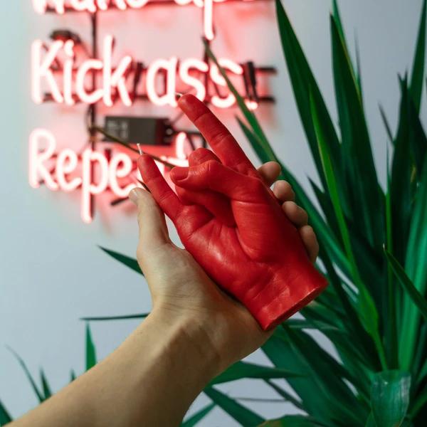 Immagine prodotto Candle Hand Tu sei un rock (1 pz.)