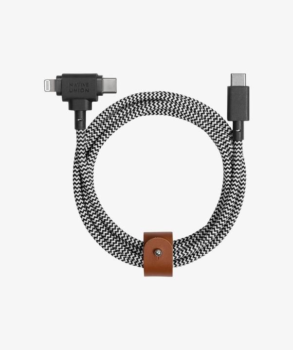 Produktbild Native Union Ladekabel schwarz/klein gemustert (1.50 m, USB 3.0)
