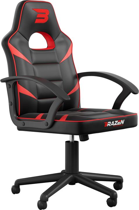 Brazen Gaming Chairs Sedia Da Gioco Con Schienale Medio Brazen Valor Rosso