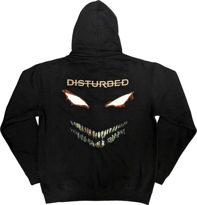 Produktbild Disturbed The Face Hoodie mit durchgehendem Reissverschluss (L)