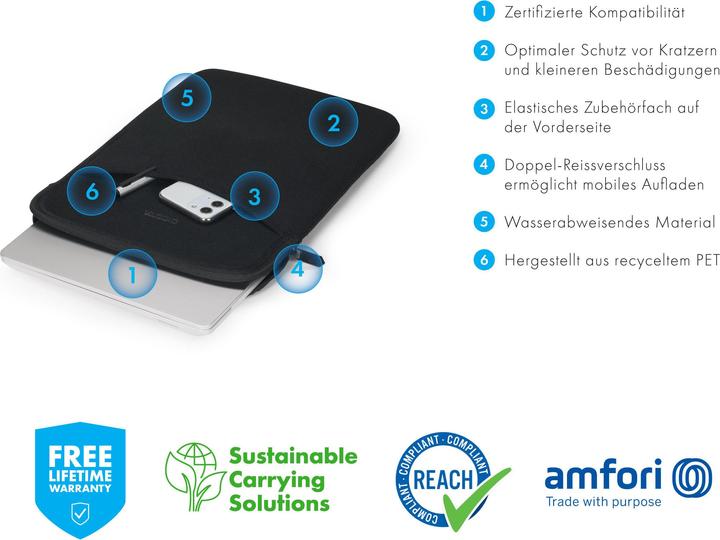 Produktbild Dicota Eco Slim L (15", Microsoft)
