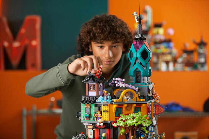 Produktbild LEGO Die Gärten von NINJAGO City (71741, LEGO Ninjago, LEGO Seltene Sets)