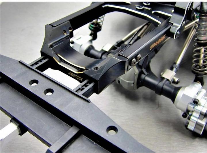 Produktbild Samix TRX-4 brass rear bumper mount set SAMtrx4-4061