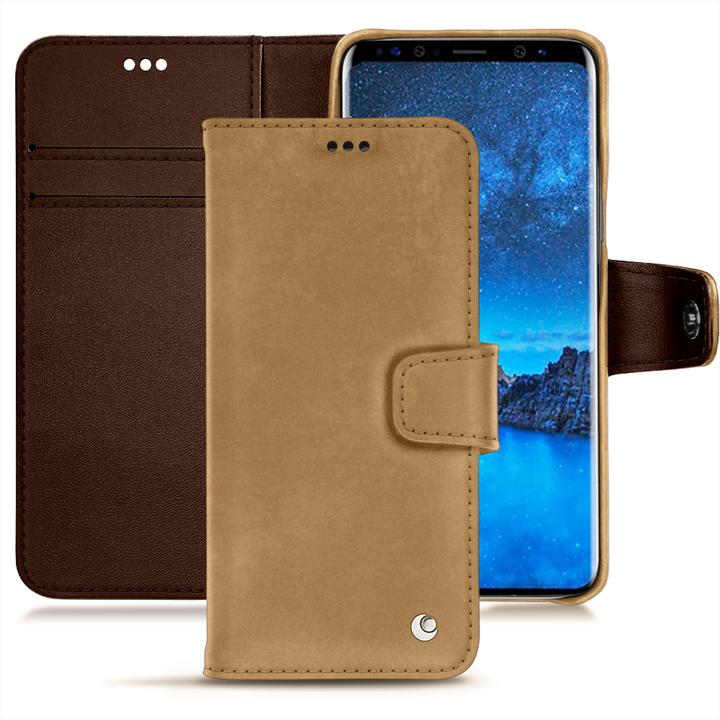 Produktbild Noreve Lederschutzhülle Wallet (Samsung Galaxy S9+)