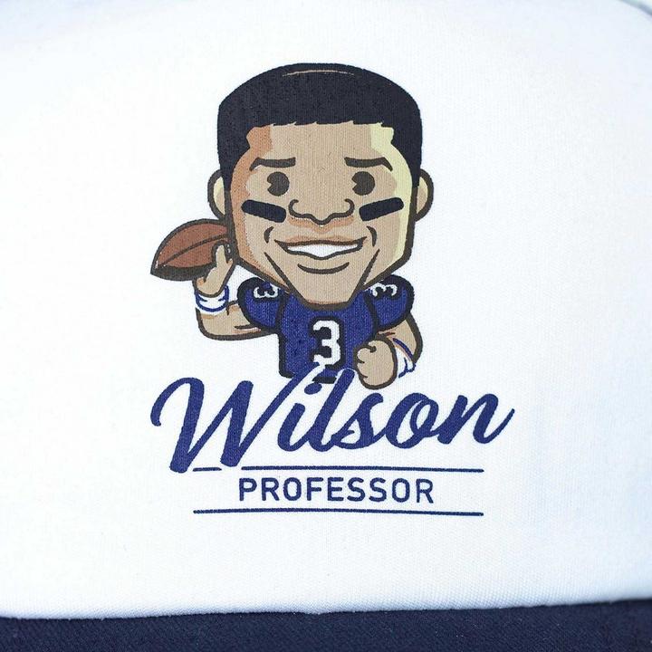 Produktbild Tokyo Time Erwachsene Russell Wilson NFLPA Mesh Back Baseball Cap (One Size)