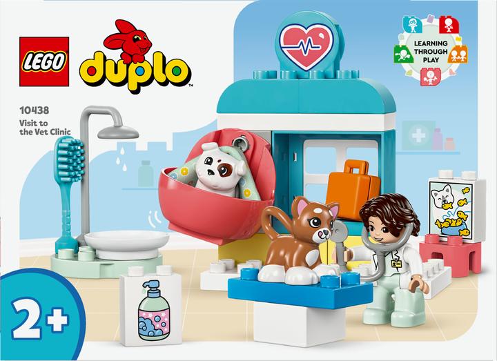 Produktbild LEGO DUPLO Besuch in der Tierklinik (10438)