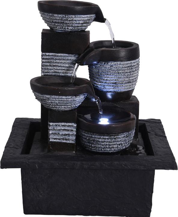 Produktbild H & S Collection Zimmerbrunnen Schalen Kaskaden