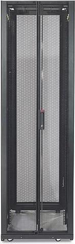 Produktbild APC NetShelter SX - Schrank - Schwarz - 48U - 48.3 cm (19") (48 HE, 19 Zoll Rack)