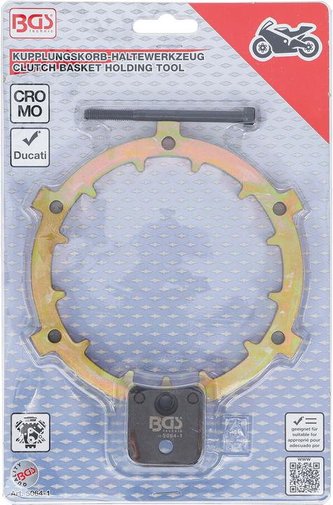 Immagine prodotto BGS Utensile per supporto cestello frizione per Ducati versione in acciaio
