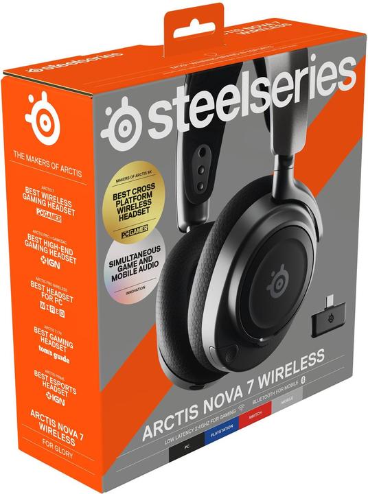 Produktbild SteelSeries Arctis Nova 7 (Kabellos)