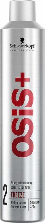 Actual product image Schwarzkopf Osis Freeze 2 Strong Hold Hairspray (500 ml)