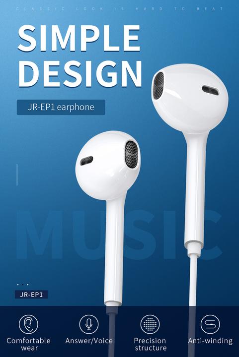 Immagine prodotto Joyroom Cuffie in-ear da 3,5 mm con cavo (Cablato)