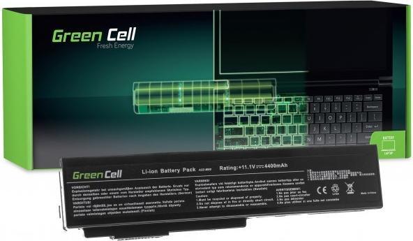 Image du produit GreenCell AS08 - Batterie - ASUS - G50 G51 G60 M50 M50V N53 N53SV N61 N61VG N61JV (6 cellules, 4400 mAh)