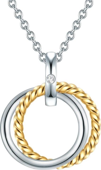 Image du produit Lulu & Jane Collier femme en argent sterling - 35500 (Argent Sterling)