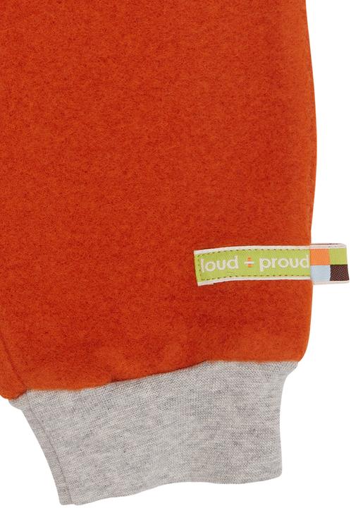 Actual product image loud + proud Trousers Wool Fleece Terracotta (68)