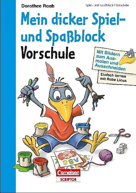 Image du produit Apprendre facilement avec Rabe Linus - Mon gros bloc de jeu et d'amusement (Allemand, Dorothée Raab)