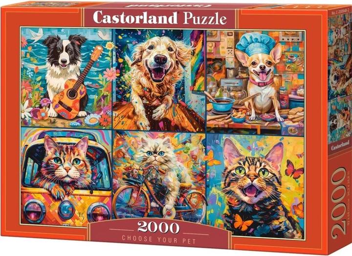 Produktbild Castorland Puzzle 2000 pieces Choose Your Pet (2000 Teile)