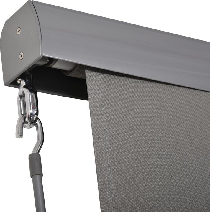 Produktbild Outsunny Senkrechtmarkise mit Handkurbel (1.40 m)