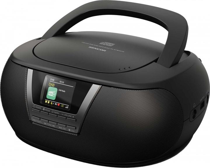 Image du produit Sencor Radio CD/MP3 SPT 6200DB avec USB, radio FM/DAB et Bluetooth