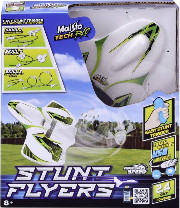 Produktbild Maisto MaistoTech Cyklone Stunt Plan RC Einsteiger Modellflugzeug RtF (Kunstflug)