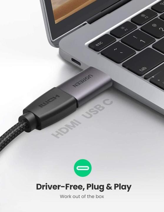 Produktbild Ugreen USB-C zu HDMI Buchse Adapter (USB Typ-C, 3.97 cm)