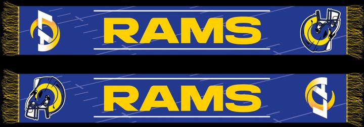 Great Branding Los Angeles Rams HD Knitted Jaquard Scarf 145x20cm