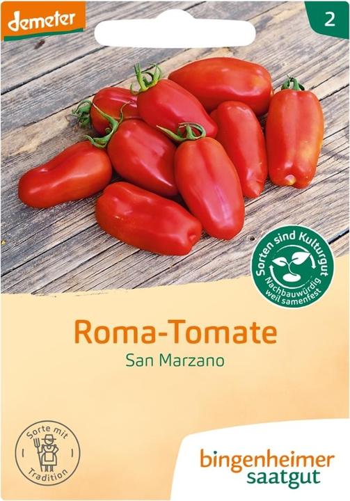 Produktbild Bingenheimer Saatgut Tomate San Marzano