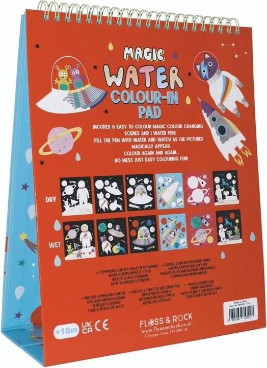 Image du produit ‎Floss & Rock FLOSS & ROCK Space Easel Watercard and Pen - 43P6392