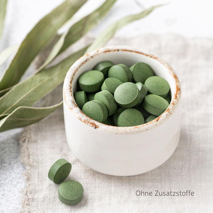 Image du produit Effective Nature Chlorella bio hautement dosée (420 pièce(s), Cachets, 210 g)