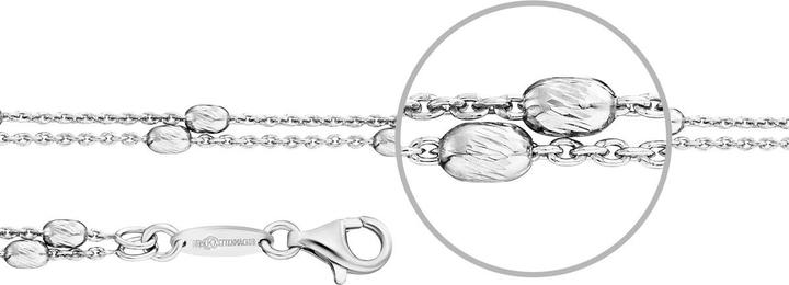 Der Kettenmacher Ankerarmband (16 cm, Silber)