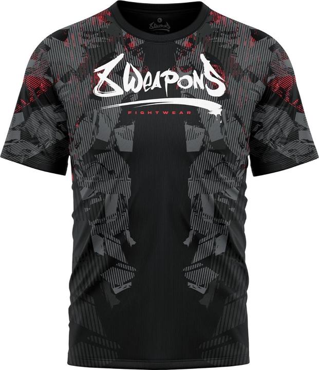 Actual product image 8Weapons 8 WEAPONS Functional T-Shirt, Hit 2.0, black-red, XL (XL)