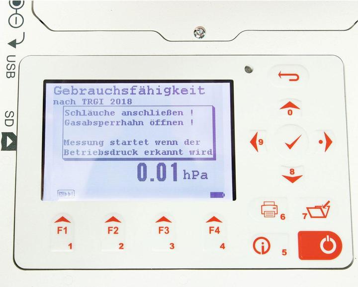 Actual product image Rothenberger Pressure/leakage meter ROTEST GW Professional Working range up to 20 bar