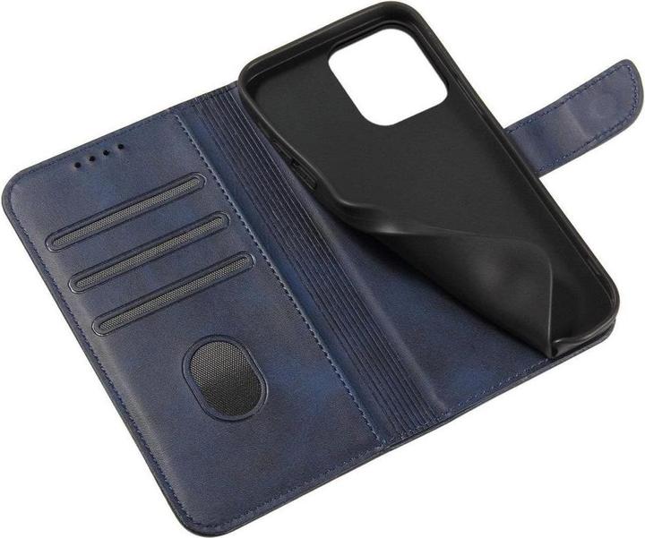 Actual product image Hurtel Back panel cover Magnet Case with Flip for Samsung Galaxy A56 - Blue (Samsung Galaxy A56)