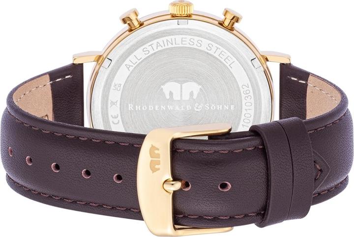 Image du produit Homme Chronographe Arakon cuir véritable brun - 26535 (Chronographe, 42 mm)