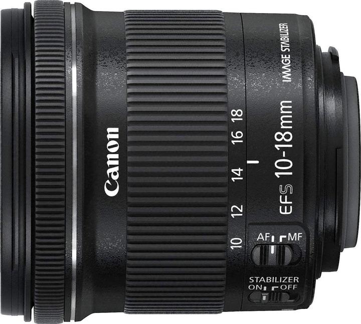 Produktbild Canon EF-S 10-18mm f/4.5-5.6 IS STM (Canon EF-S, APS-C / DX)