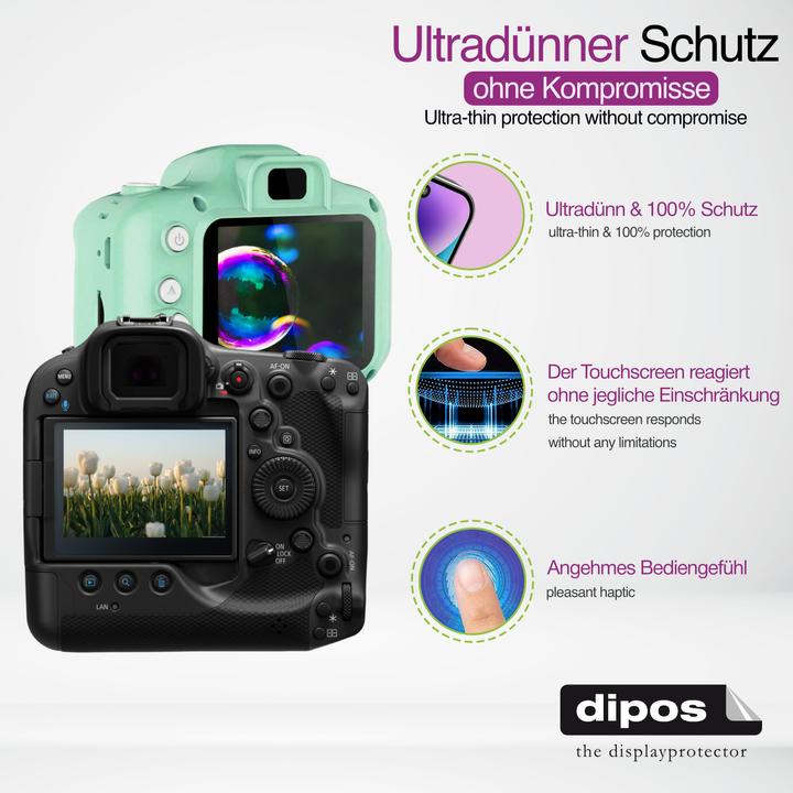 Produktbild Dipos Schutzfolie Klar für Panasonic Lumix DC-S5M2X (Displayschutz)