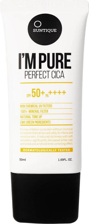 Suntique I'M PURE Perfect Cica SPF50+ (Sonnencreme, SPF 50+, 50 ml)