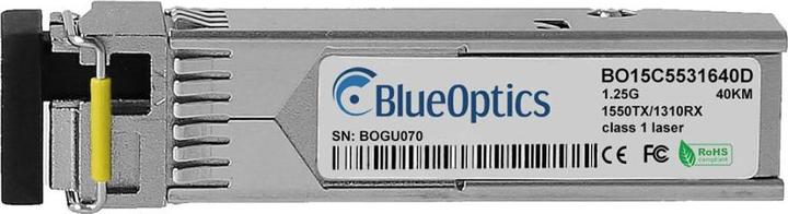 Immagine prodotto BlueOptics Ricetrasmettitore SFP-GIG-BB LX+/LC CEE compatibile © SFP Bidi di Hirschmann per Gigabit monomodale
