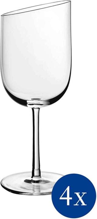 Actual product image Villeroy & Boch White Wine Goblet, Set of 4pcs NewMoon (21.50 cl, 4 Glasses, White wine glasses)