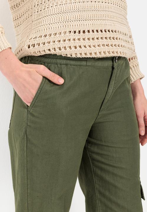 Actual product image Camel Active Loose fit cargo made from a cotton-linen blend (W33/L32)