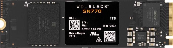 Actual product image WD Black SN770 (1000 GB, M.2 2280)