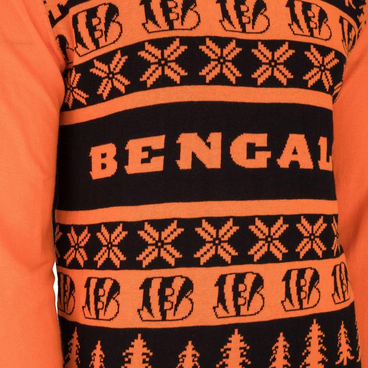 Produktbild Foco NFL Ugly Sweater XMAS Strick Pullover Cincinnati Bengals XL (XL)