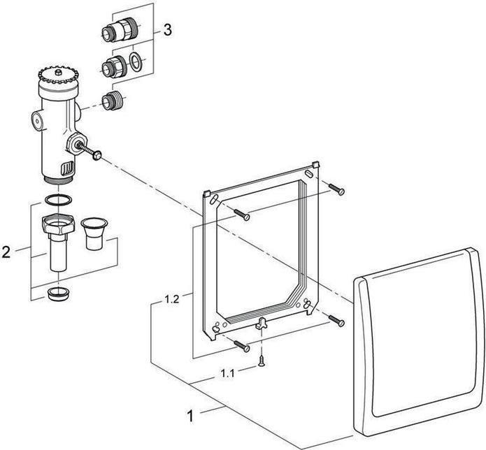 Produktbild Grohe WC-Druckspüler