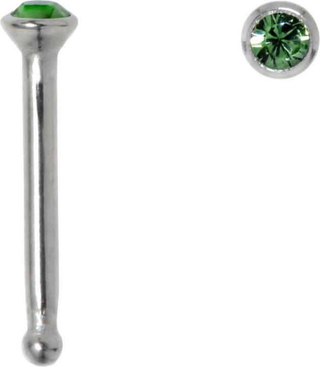 Bijouteria Nasenpiercing (Edelstahl, Kristall)